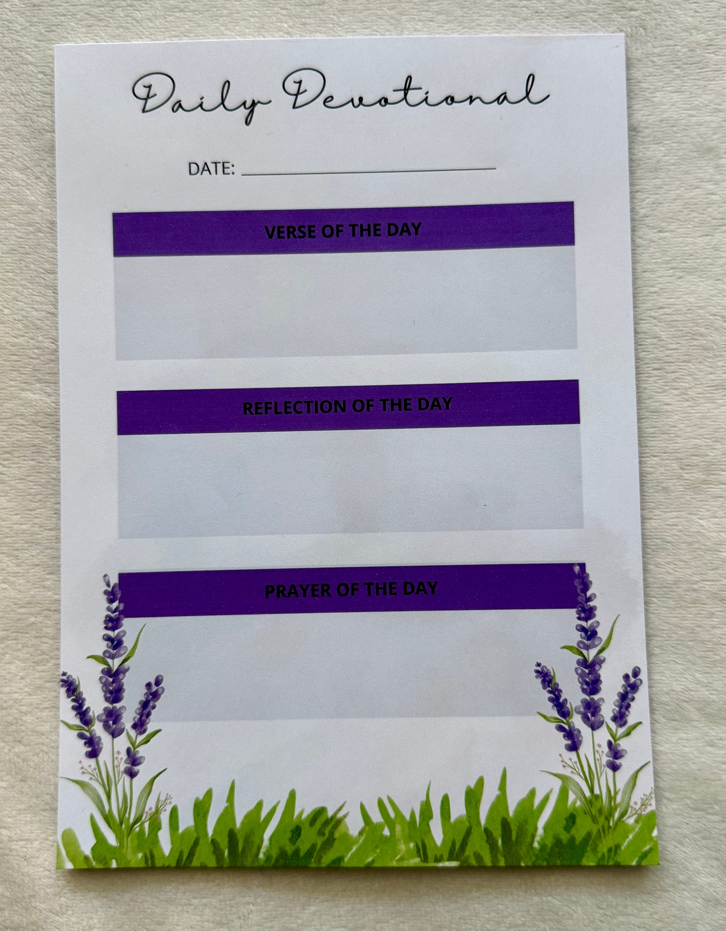 Faith-Inspired Notepads | Gratitude, Faith Notes & Daily Devotional | Handmade Stationery