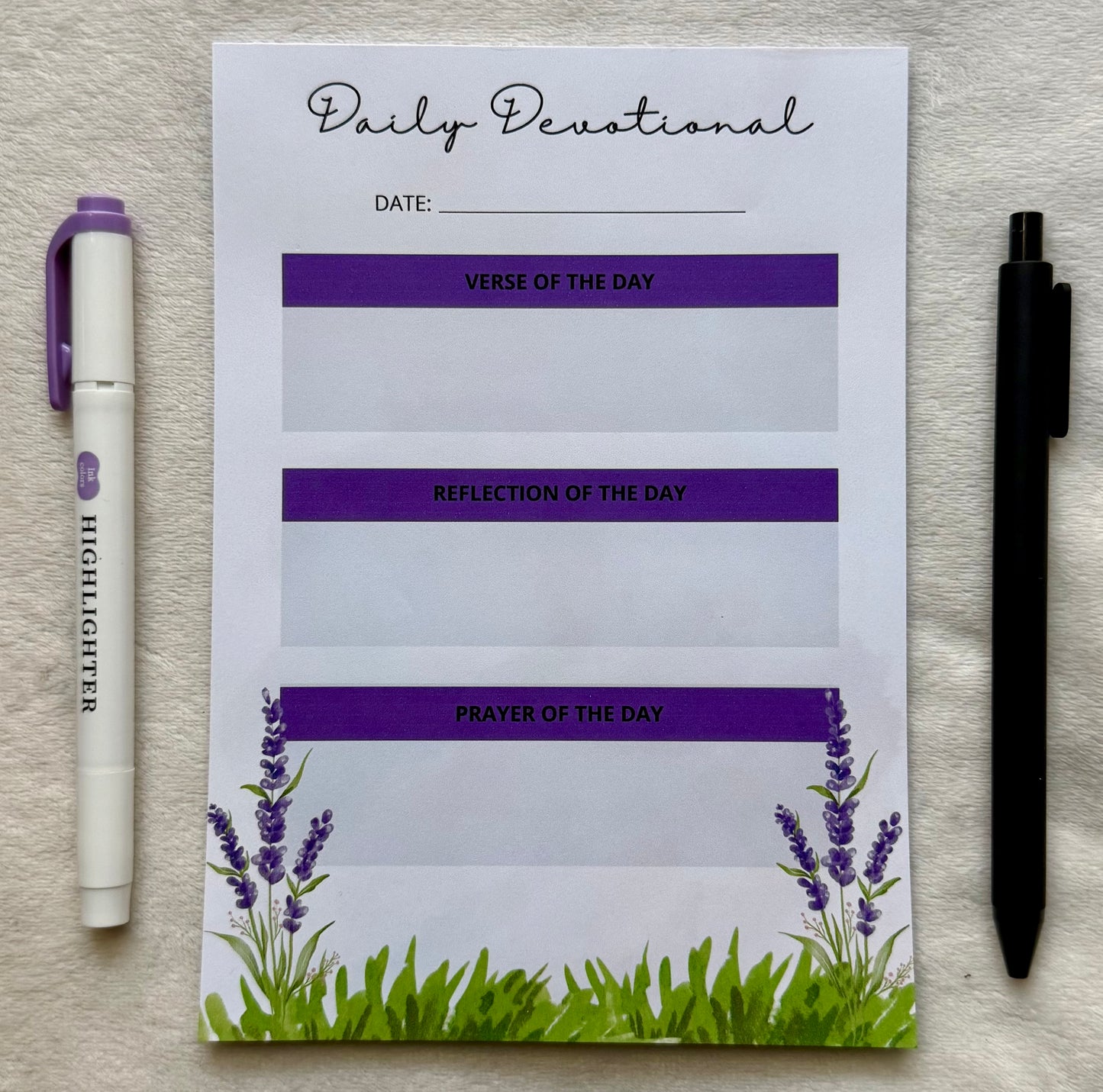 Faith-Inspired Notepads | Gratitude, Faith Notes & Daily Devotional | Handmade Stationery